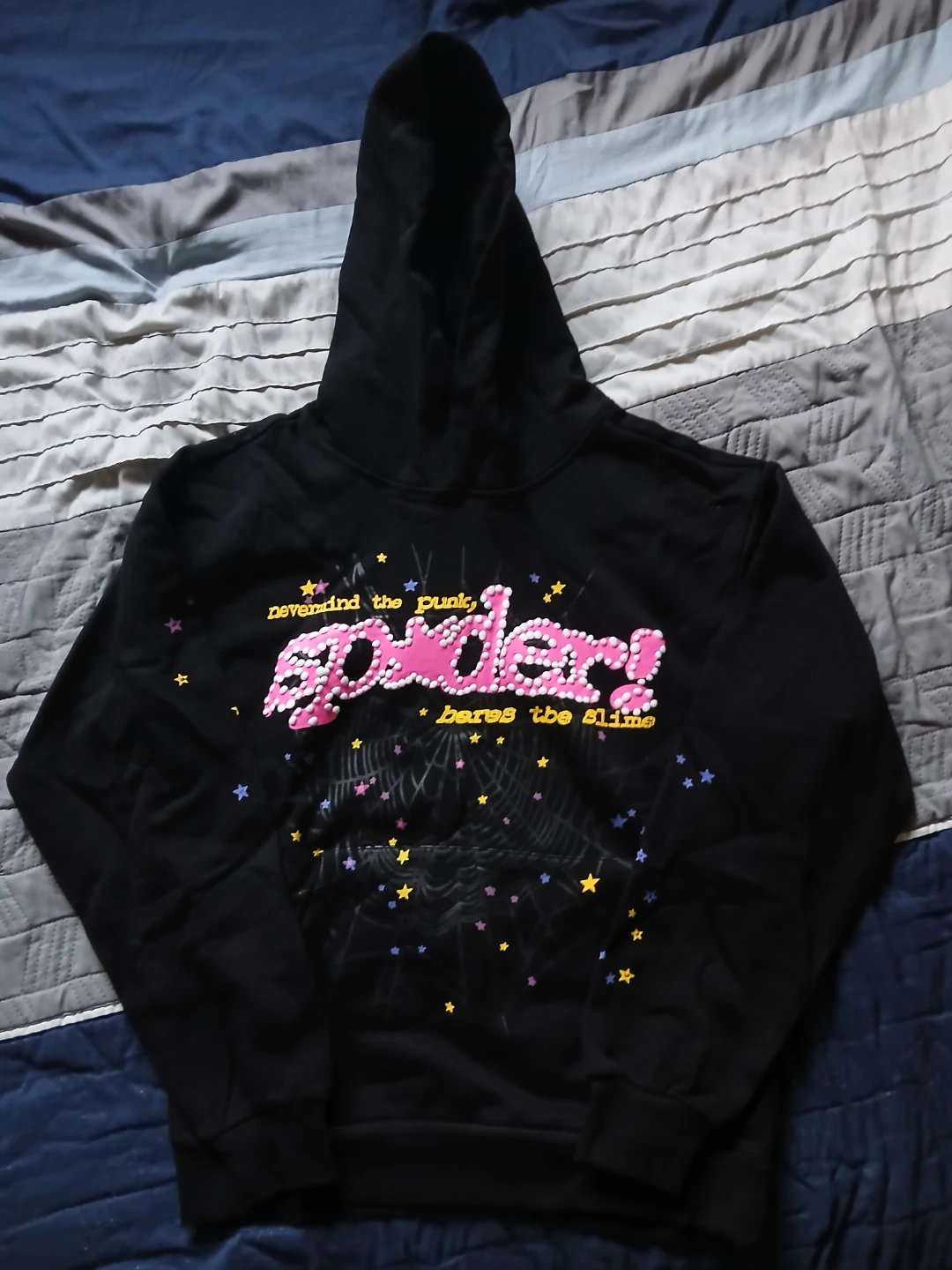 Sp5der Hoodie Black