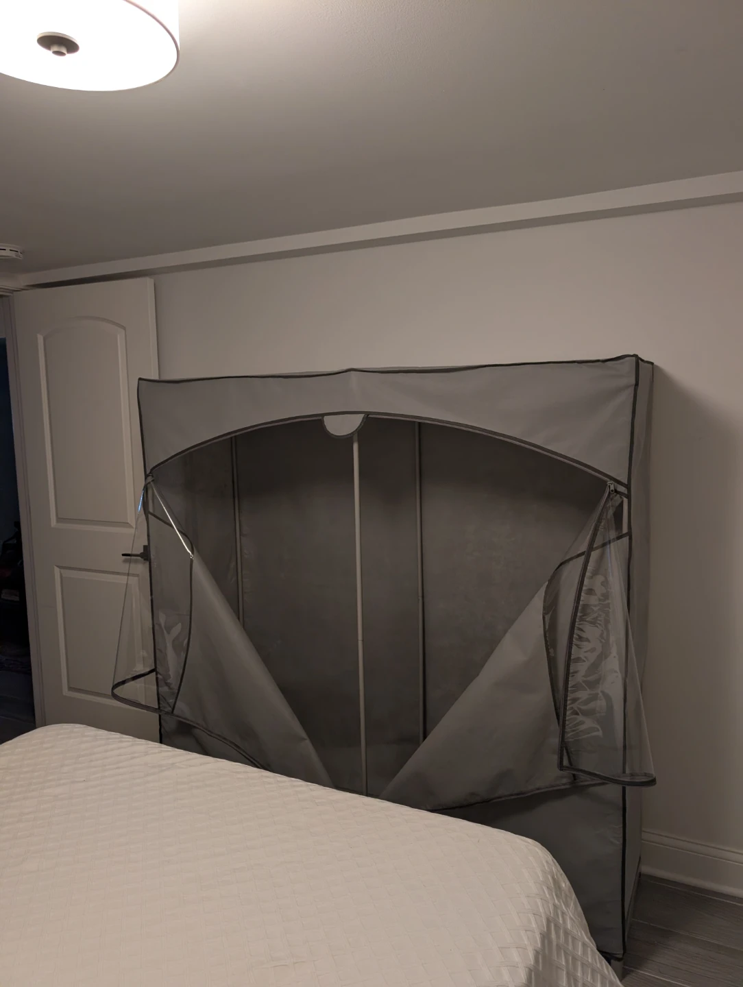 Closet/Armoire plastic with cover - photo 2