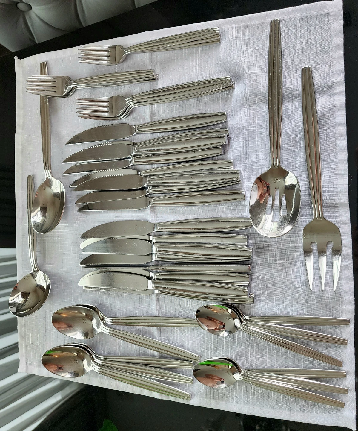 Mikasa Trio Stainless Steel Flatware Set - photo 3