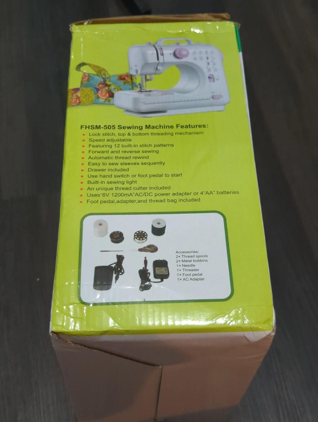 Mini Multifunctional Household Sewing Machine FHSM-505 - photo 2