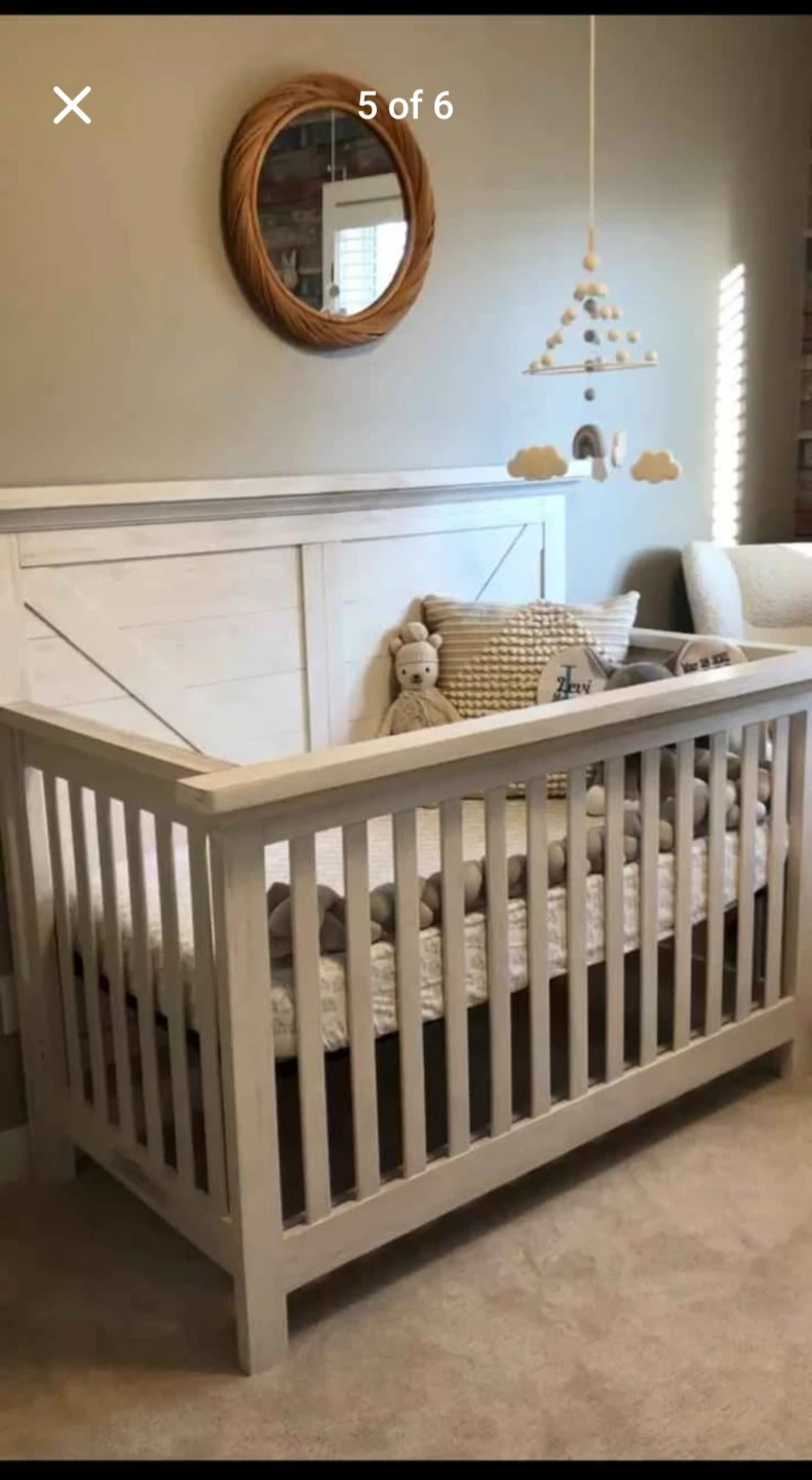 Rustic Style Crib