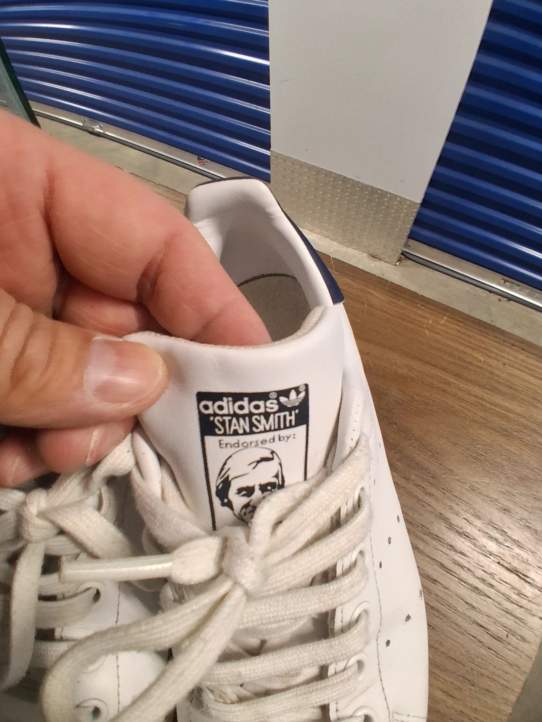 Adidas Stan Smith White Sneakers Size 6 - photo 2