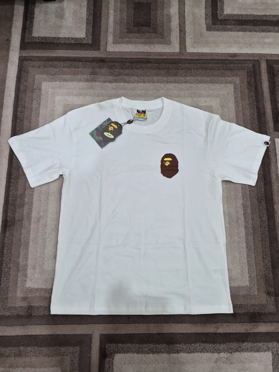 A Bathing Ape T-Shirt White Size M