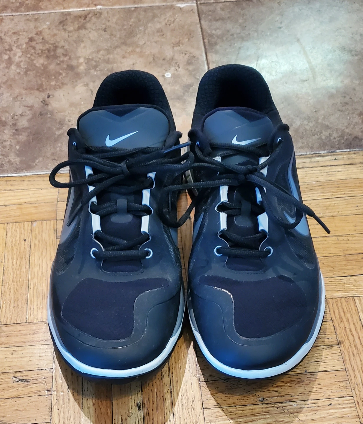 Men's Original Nike  Black Shoes Size 11 - photo 2