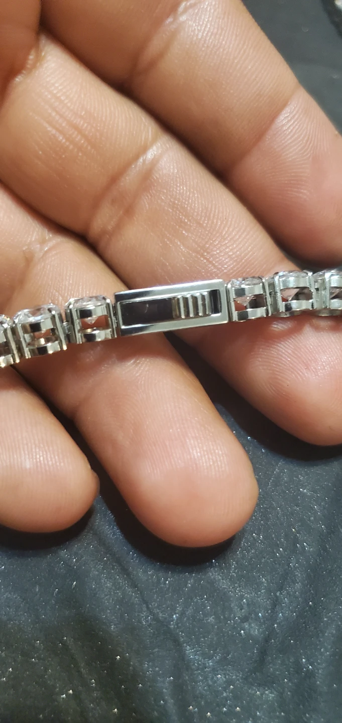 JCM CZ Stainless Steel Tennis Necklace - photo 5