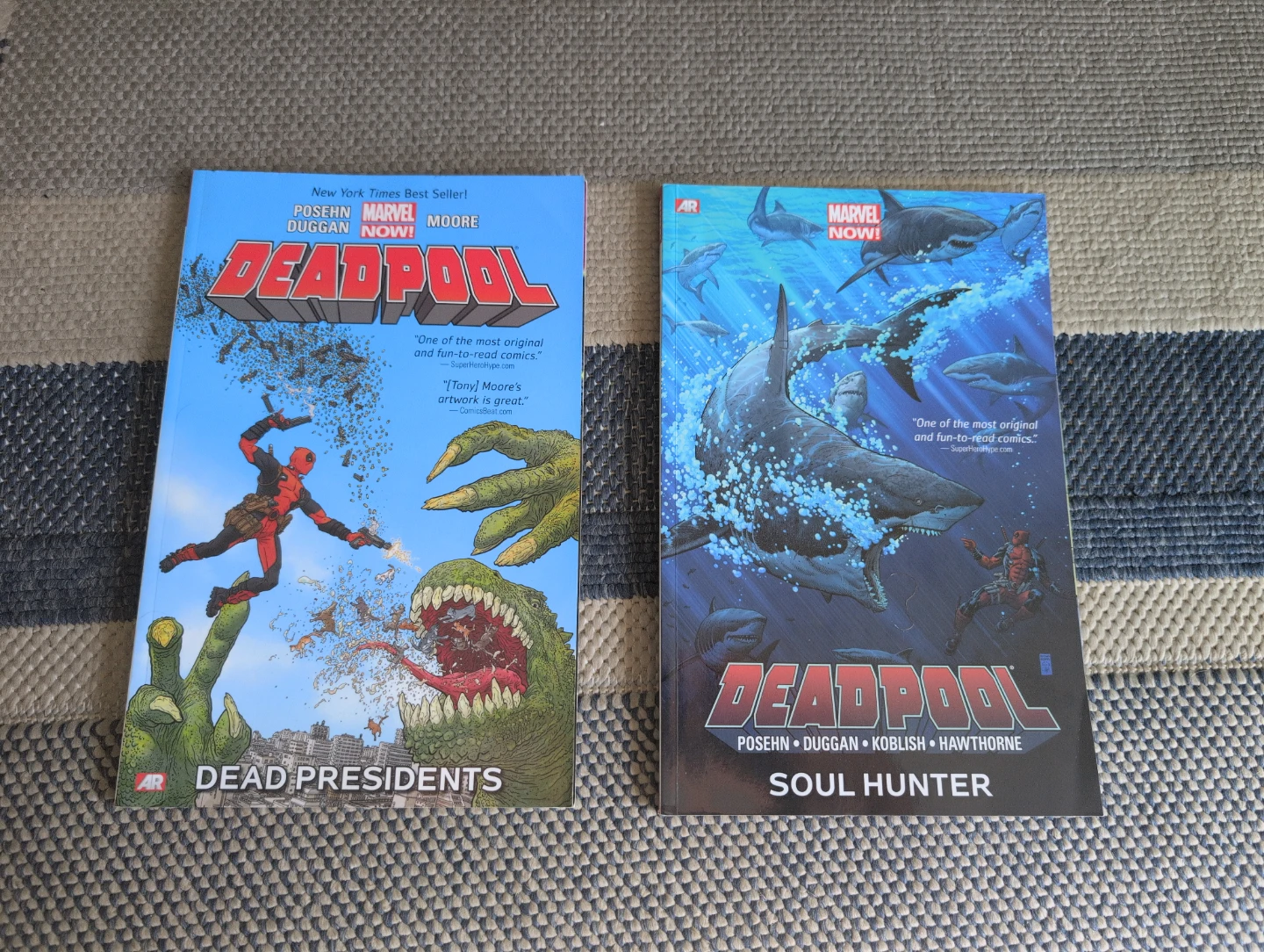 Two Deadpool Marvel NOW! Graphic Novels