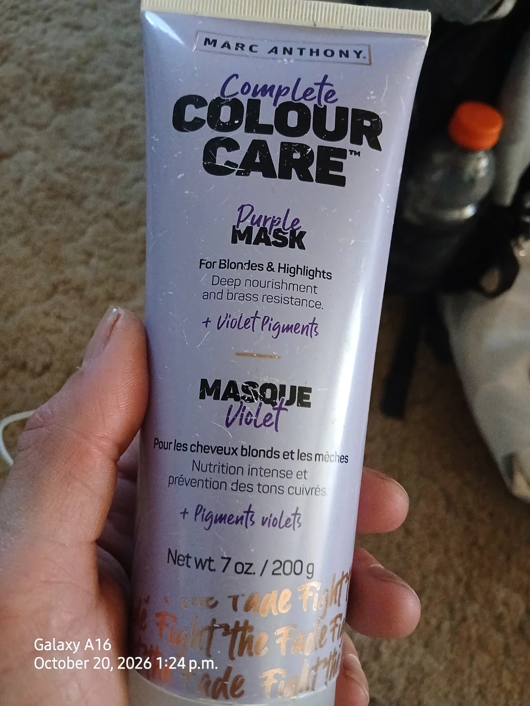 Marc Anthony Complete Colour Care Purple Mask
