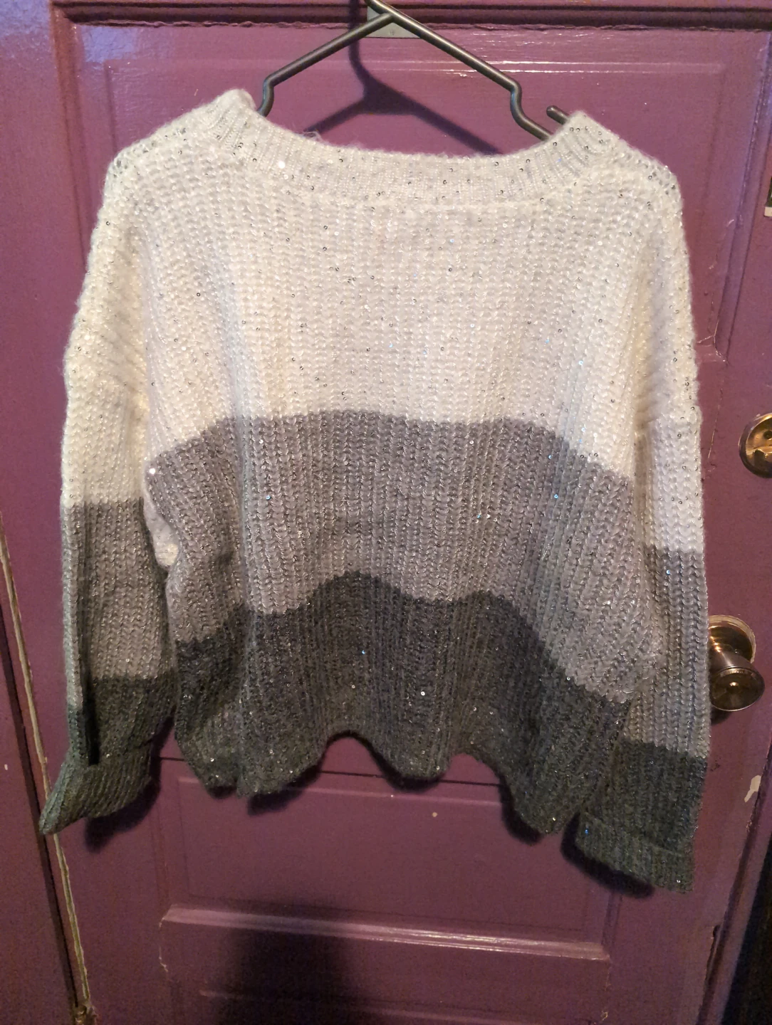 Vince Camuto Ombré Sequin Knit Sweater - photo 2