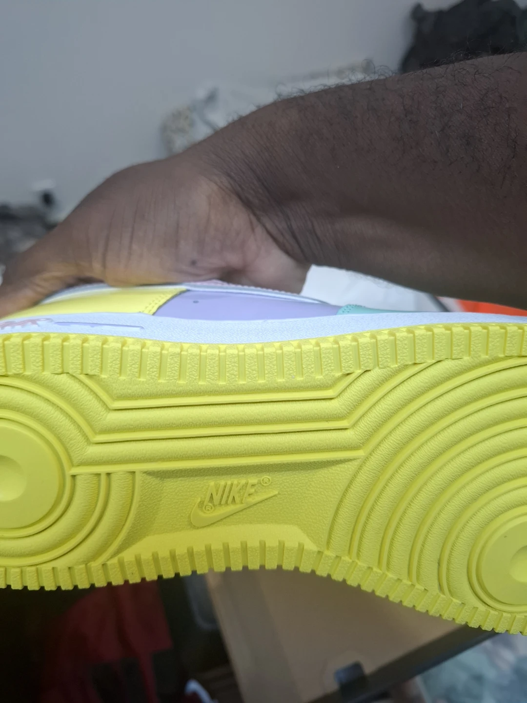 Nike Air Force 1 '07 Yellow Pulse/Pink Foam - photo 5
