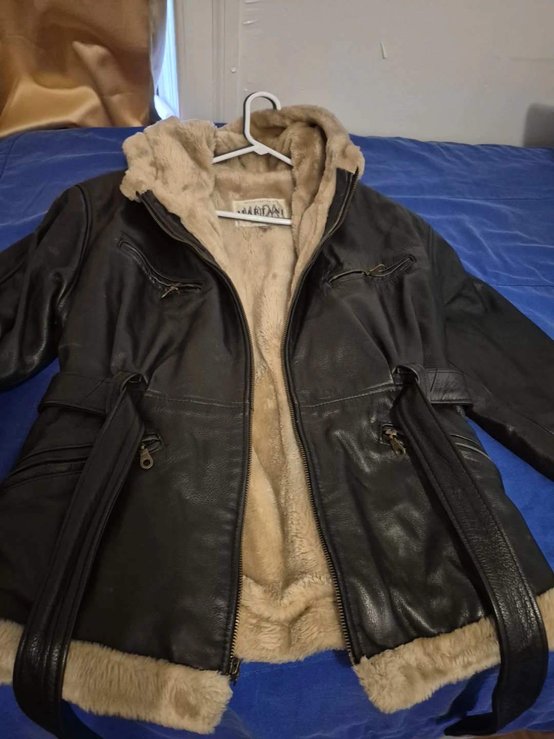 Martani Genuine Leather Hooded Jacket - photo 2