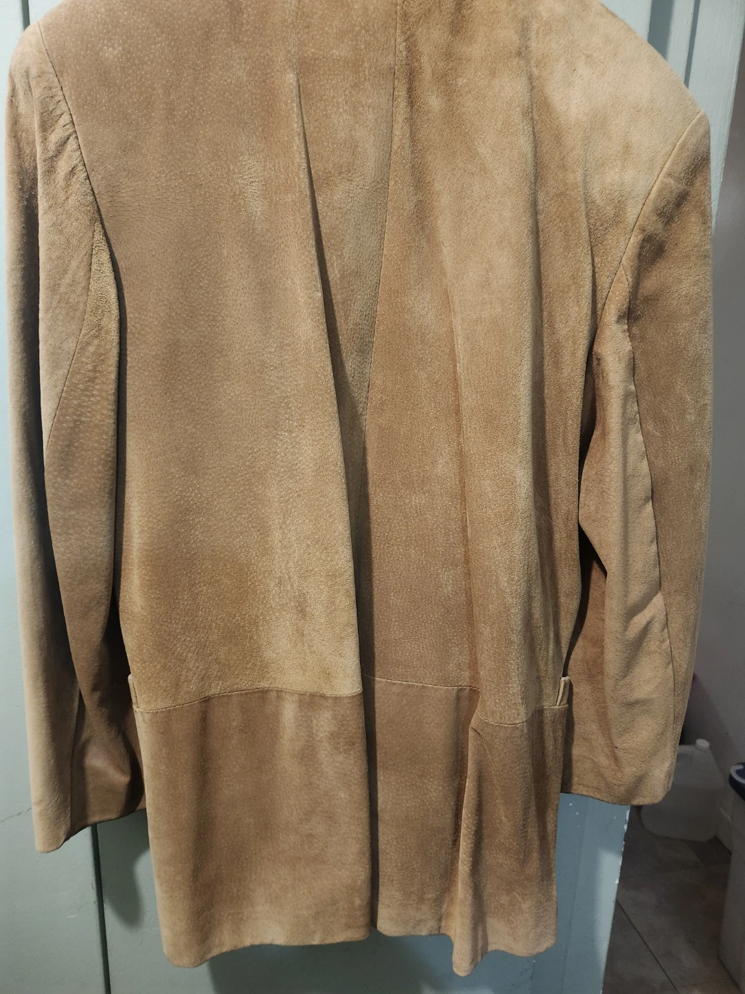 Eviva! Vintage Tan Suede Blazer - photo 3