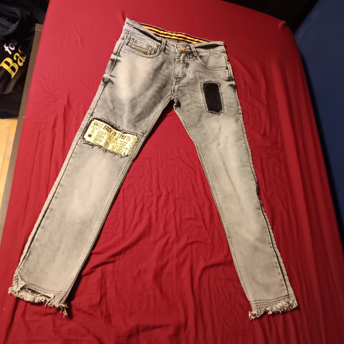Alex Gray Back In 1982 Jeans