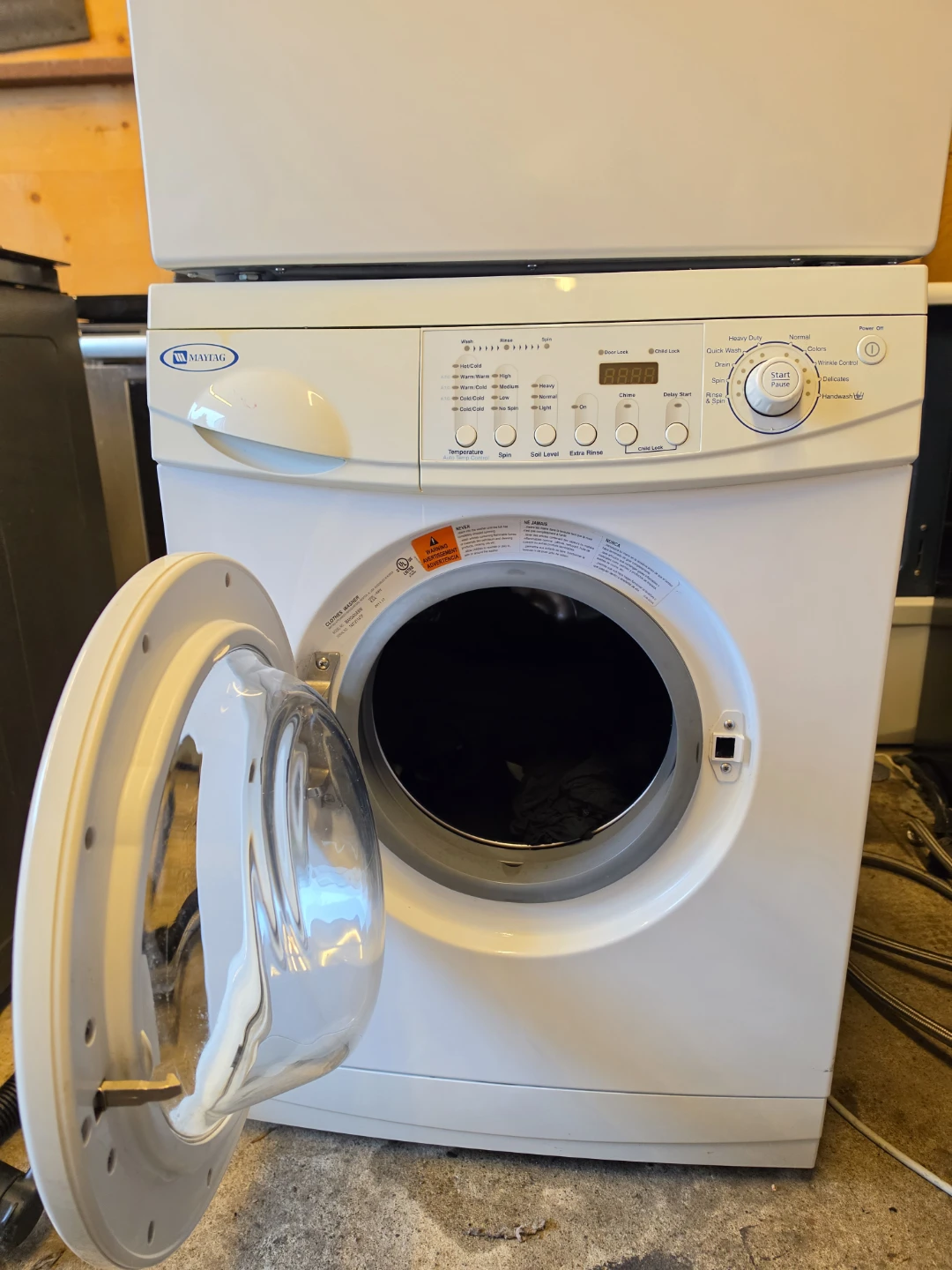 Compact Maytag Washer & Moffat Dryer Set - photo 2