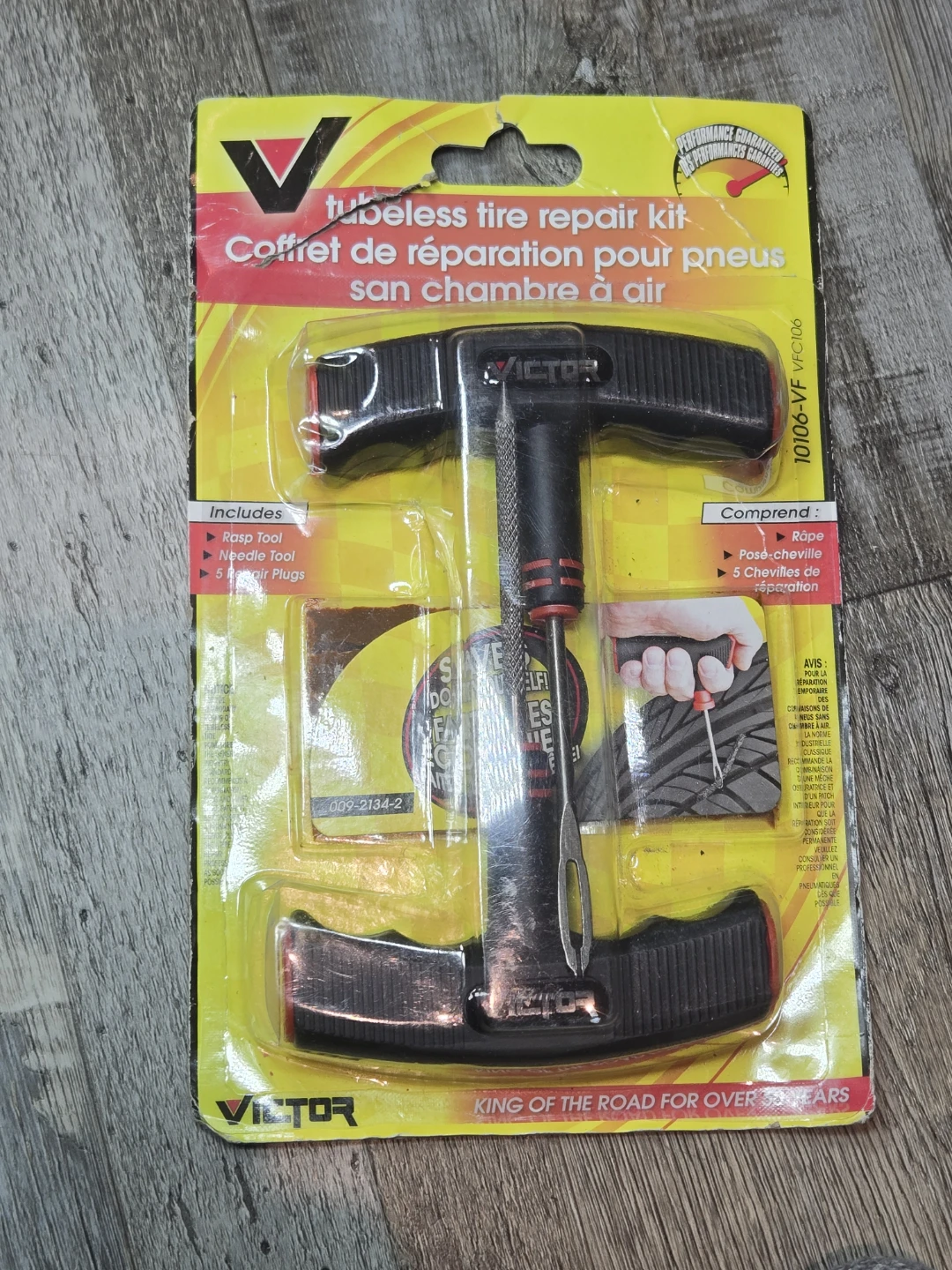 Brand new "Victor" tire repair kit