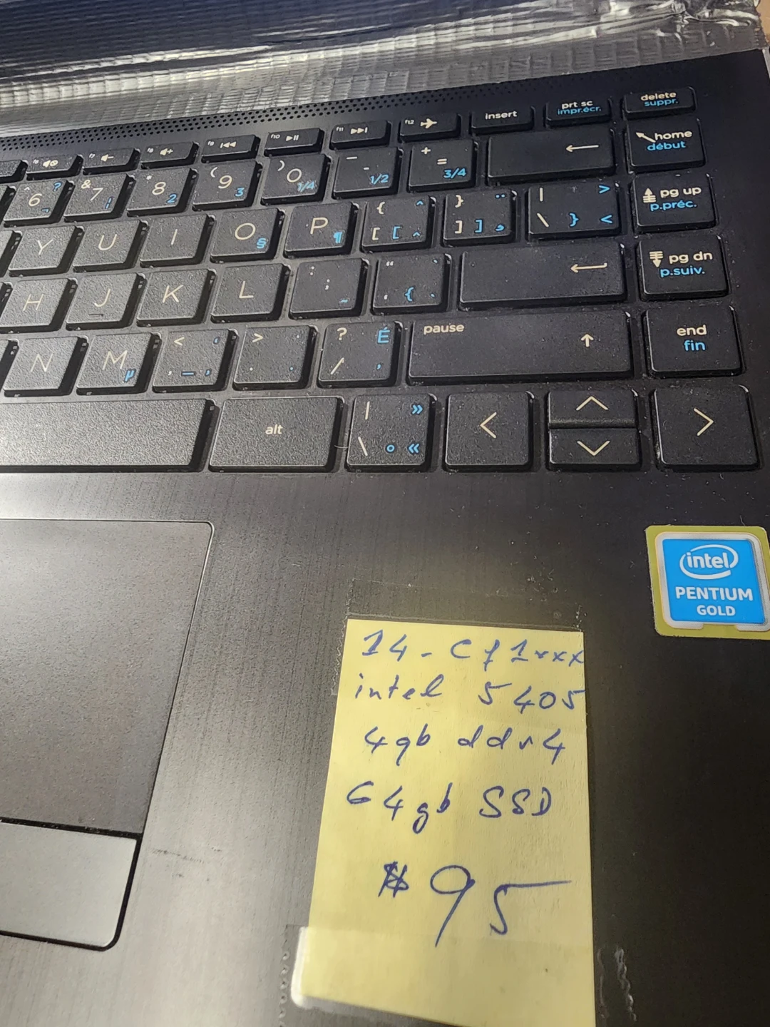 HP 14-cf1xxx Intel Pentium Gold Laptop - photo 2