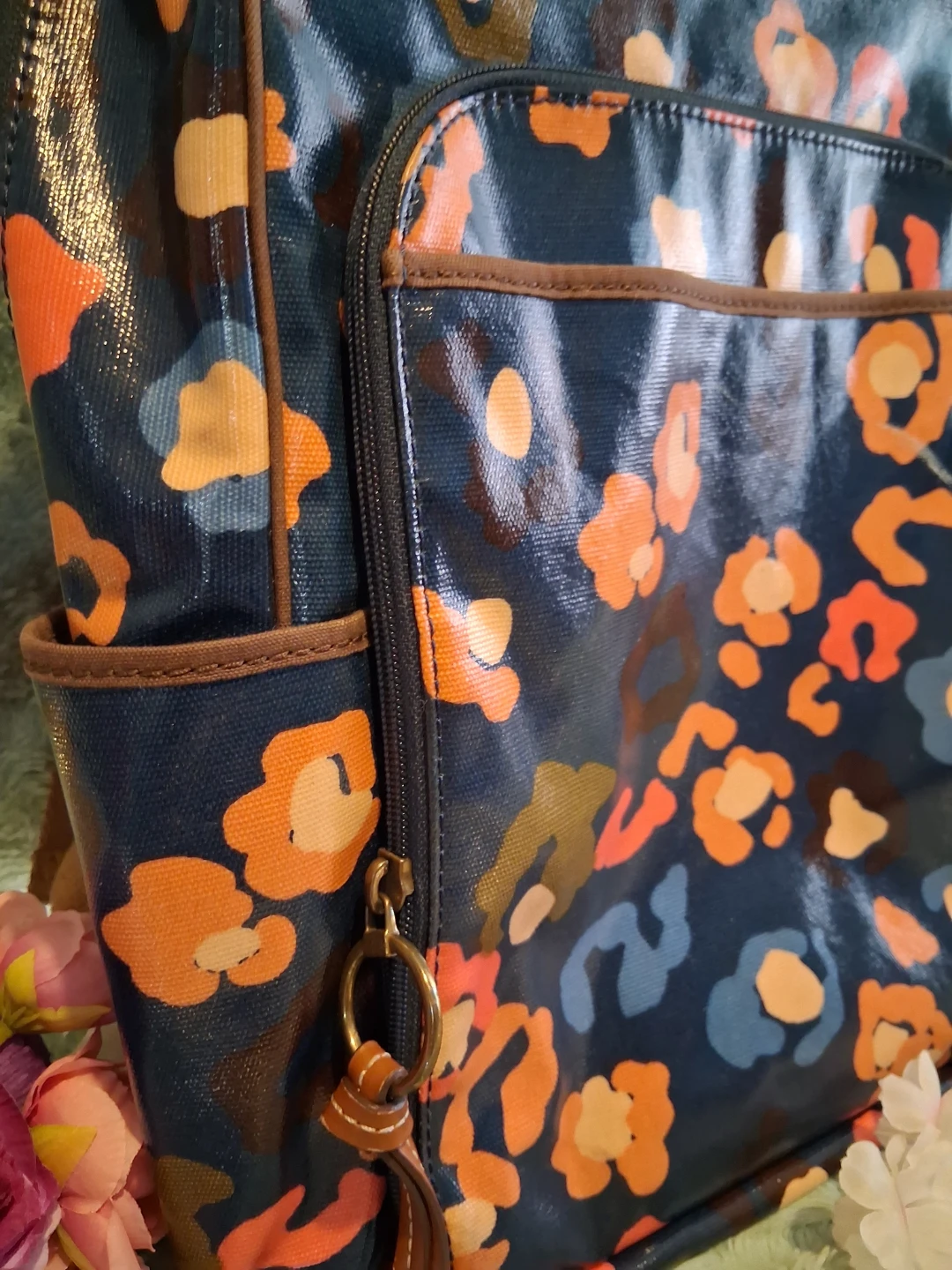 Fossil Floral Print Backpack - photo 2