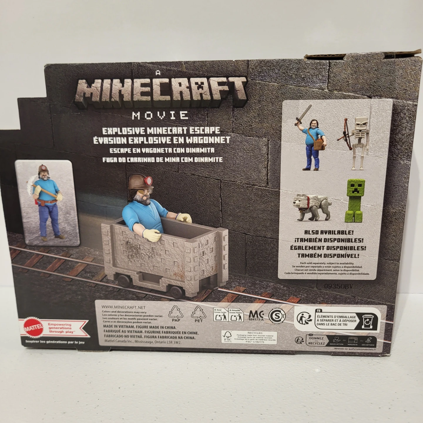 Minecraft Movie Explosive Minecart Escape Figure - photo 2