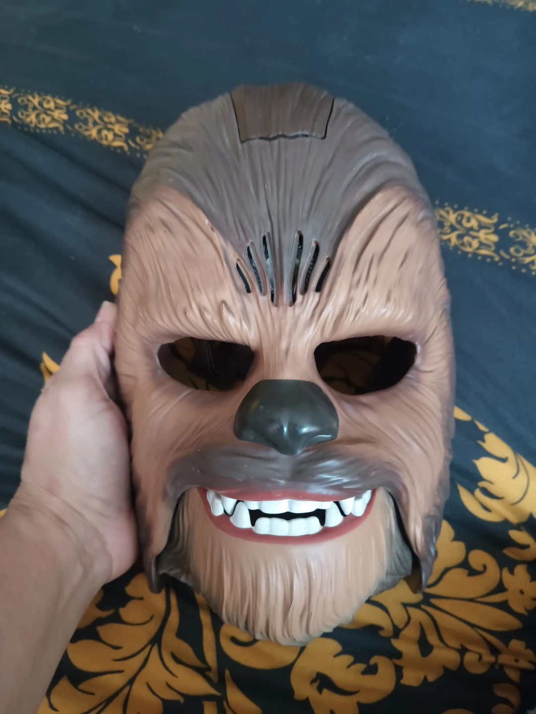 Star Wars Chewbacca Mask with roaring sounds.