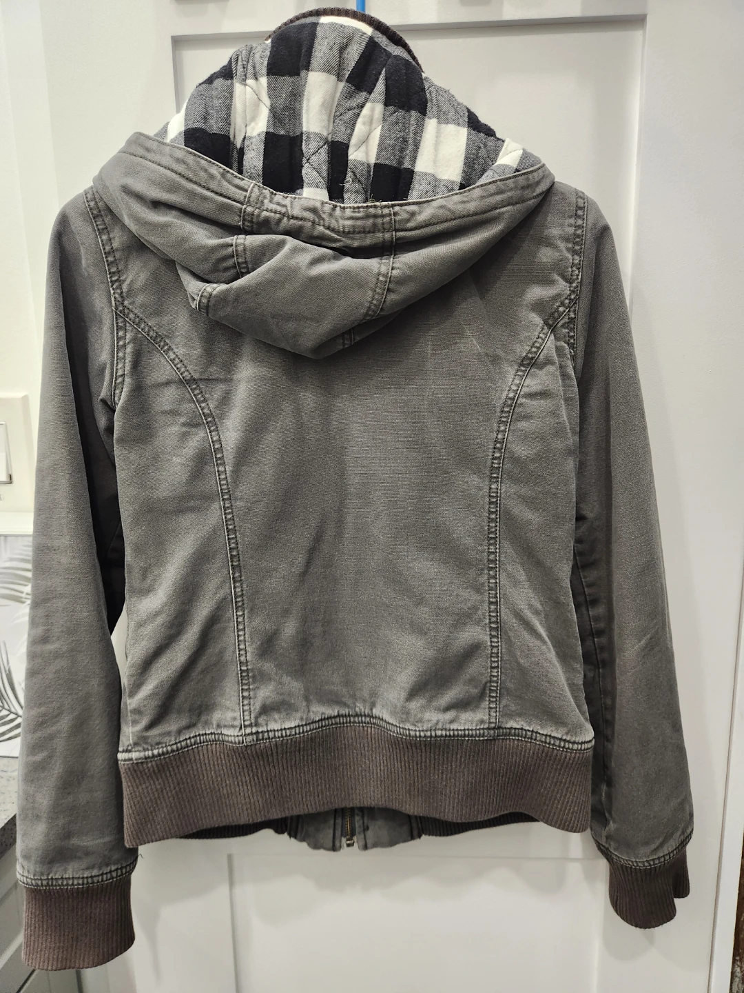 TNA Women's Bomber Jacket Grey - photo 2