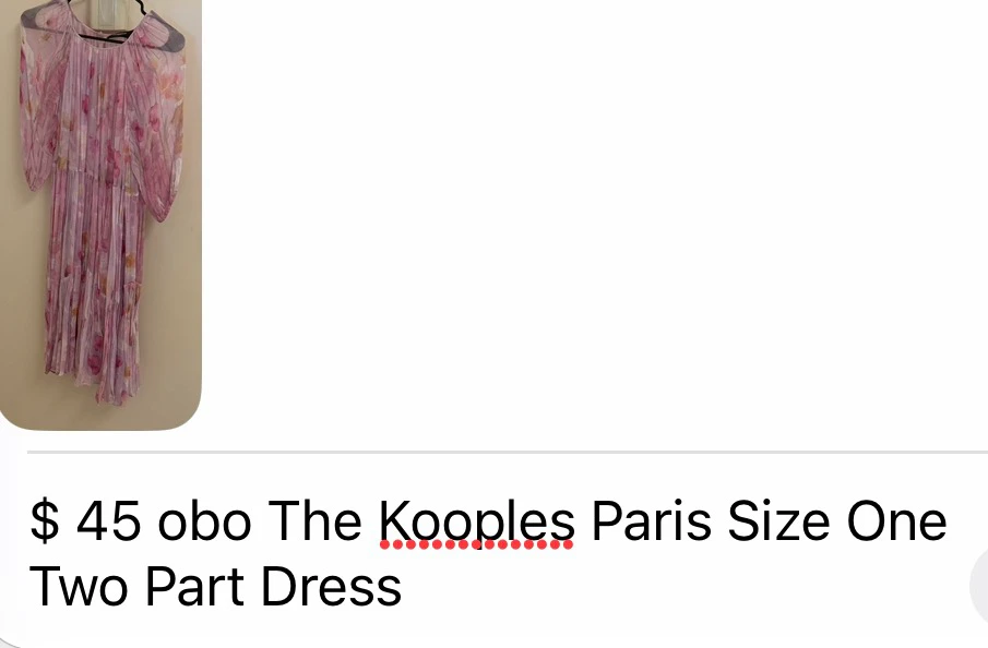 The Kooples Paris Two Part Floral Dress