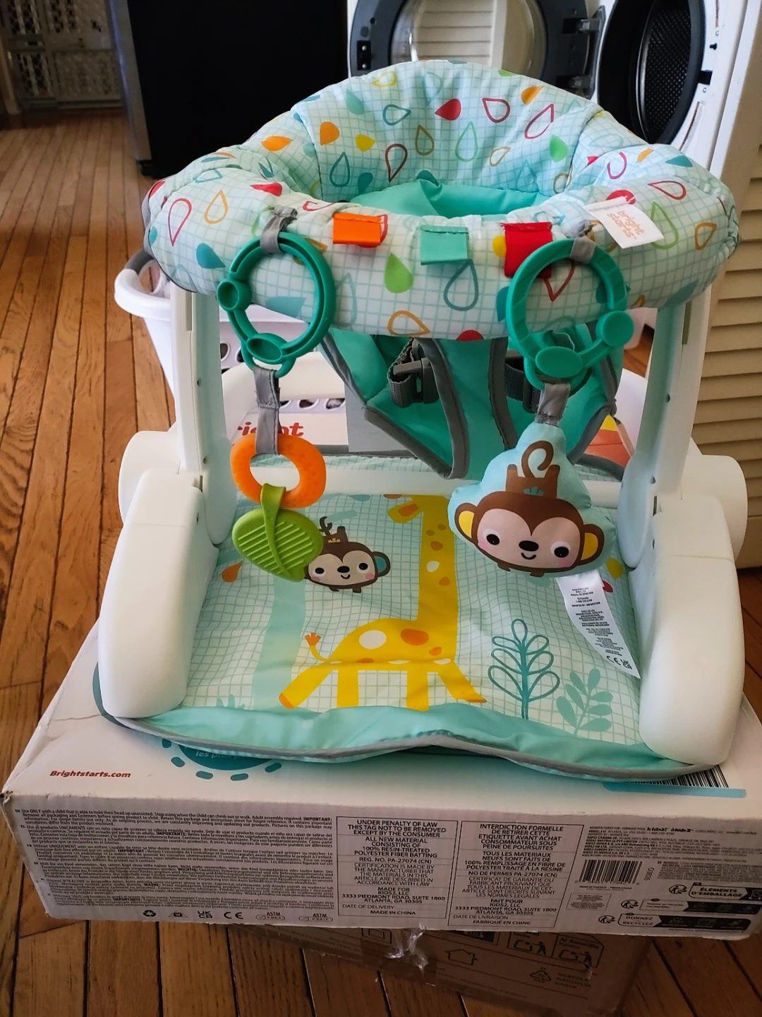 Bright Starts Wild Vibes Learn-to-Sit Floor Seat - photo 5