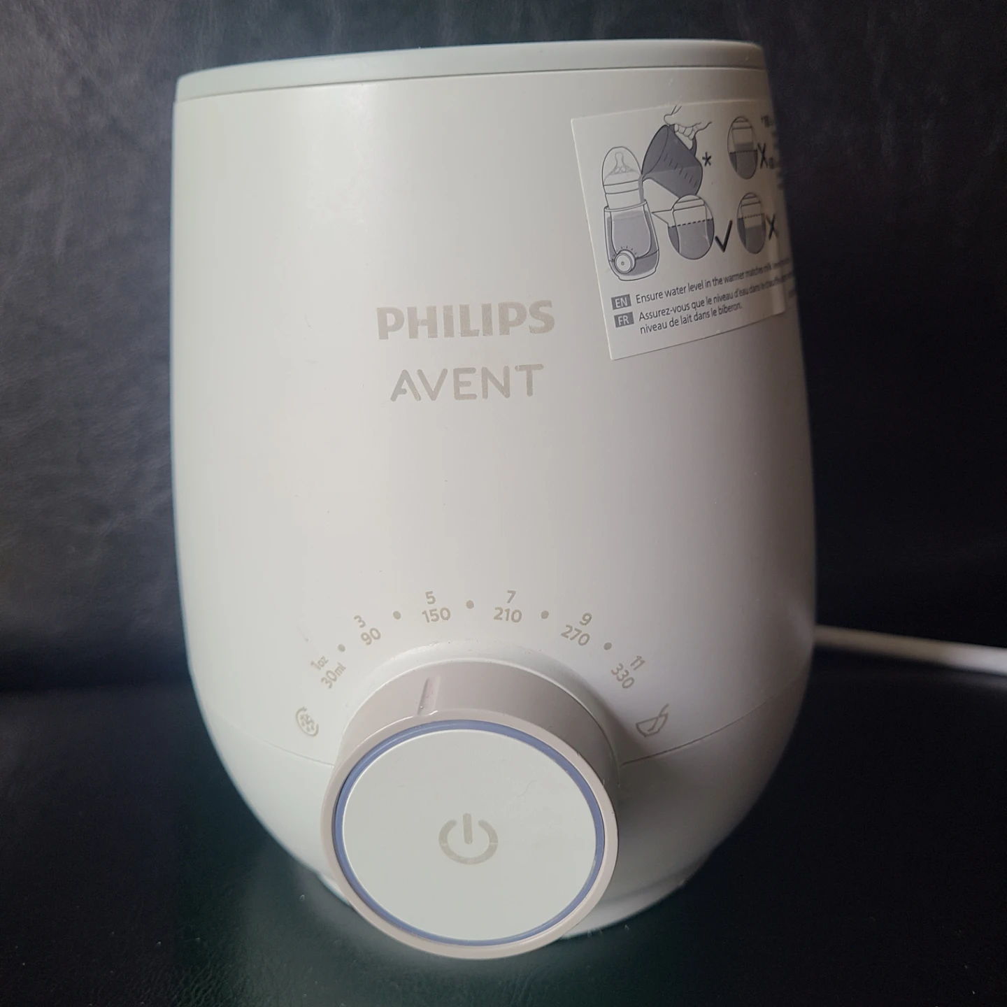 Philips Avent Premium Fast Baby Bottle Warmer used