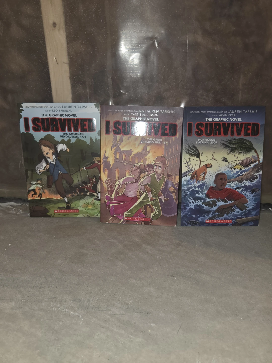3 I Survived Graphic Novels