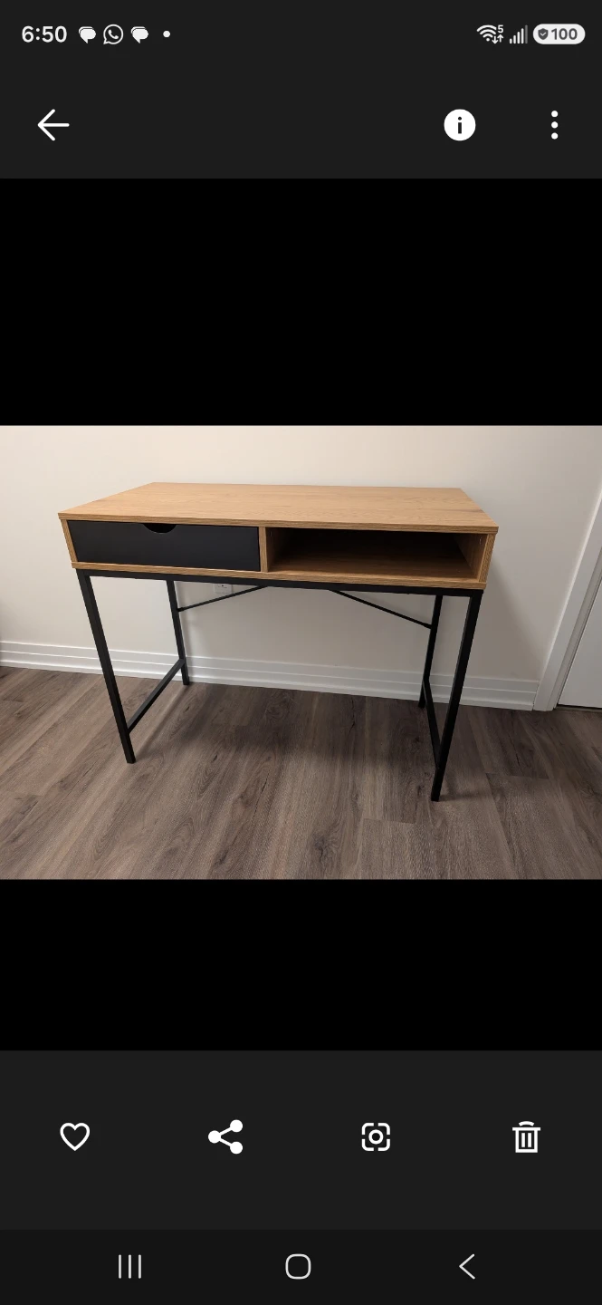 JYSK Trappedal Office Desk