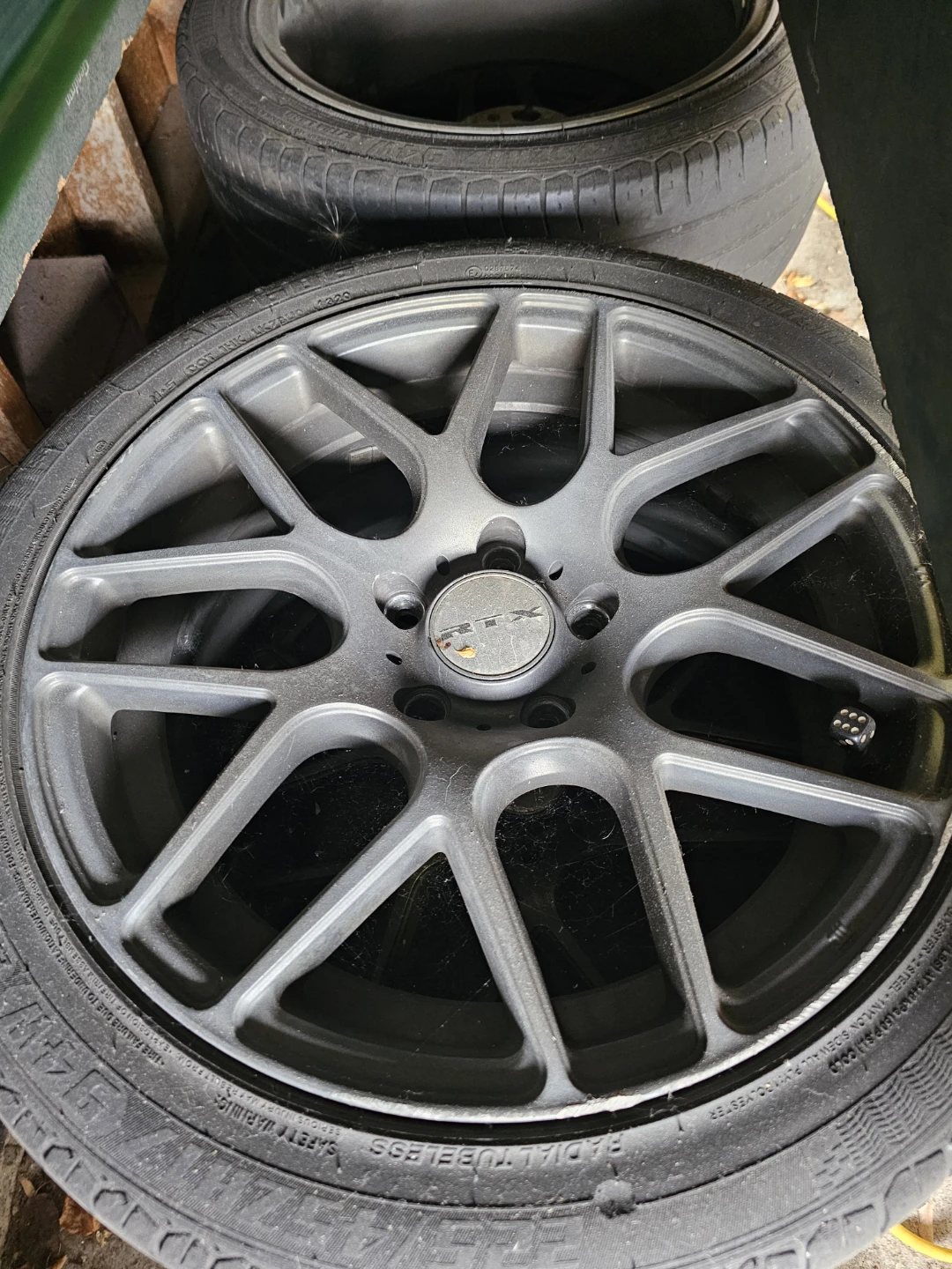 Set of 4 RTX Wheels with Tires