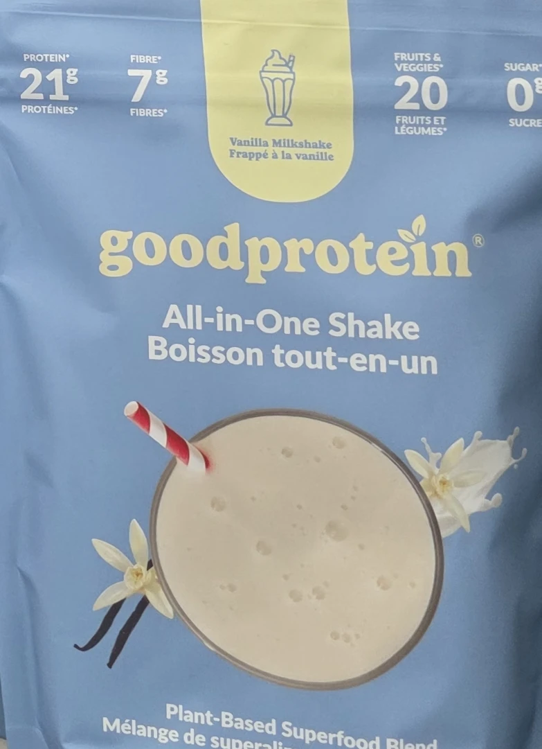 GoodProtein Vanilla Milkshake All-in-One Shake - photo 2