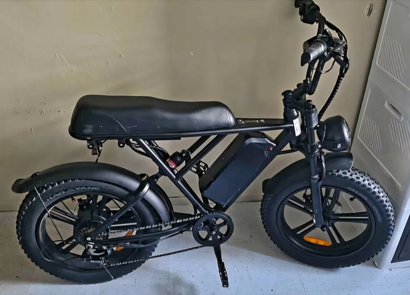 Black Electric Fat Tire Bike - photo 5