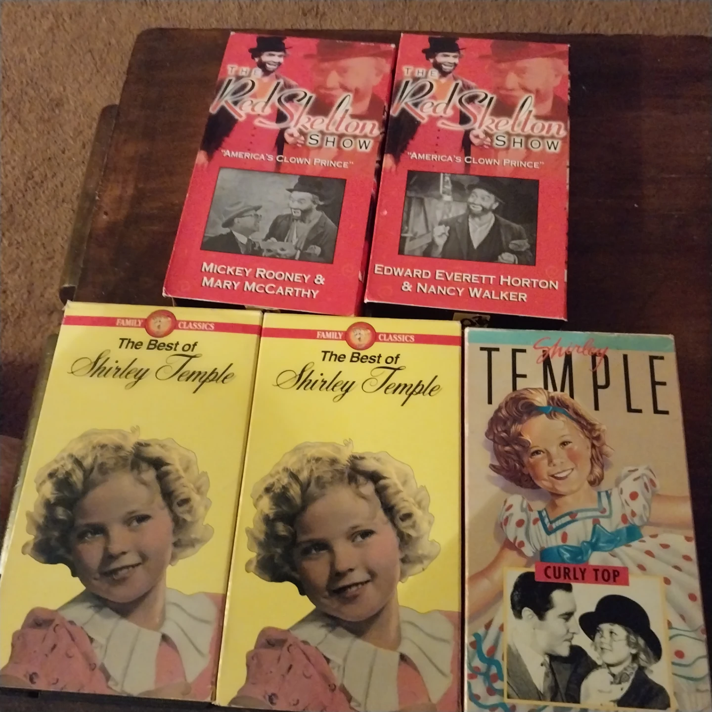 Set of 5 Classic Movie VHS Tapes - photo 2