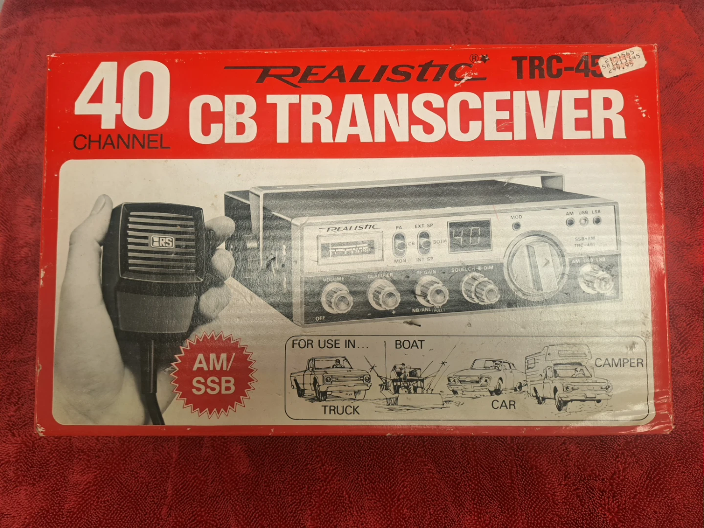 Realistic TRC-451 40 Channel CB