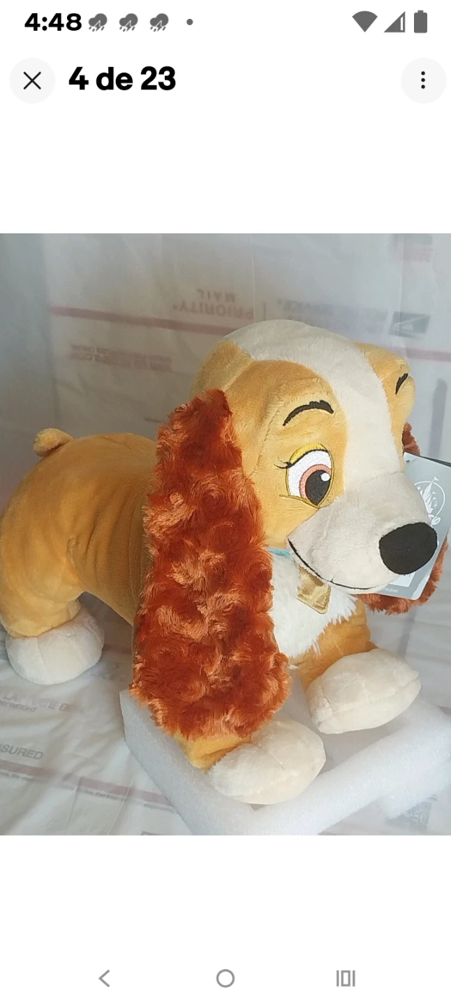 Disney Lady and the Tramp Lady Plush - photo 4