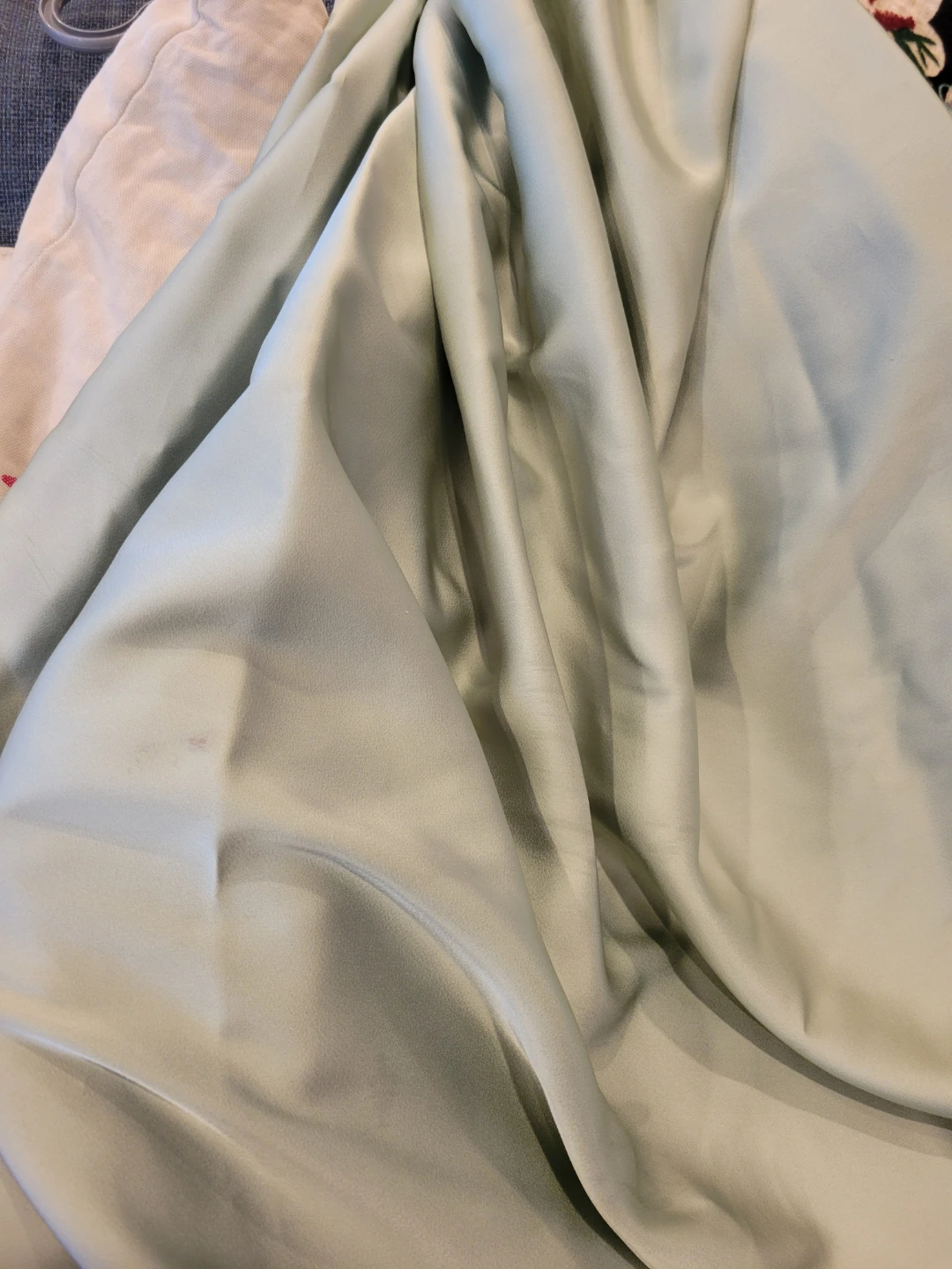 Azazie Sage Green Dress Size A14 - photo 5