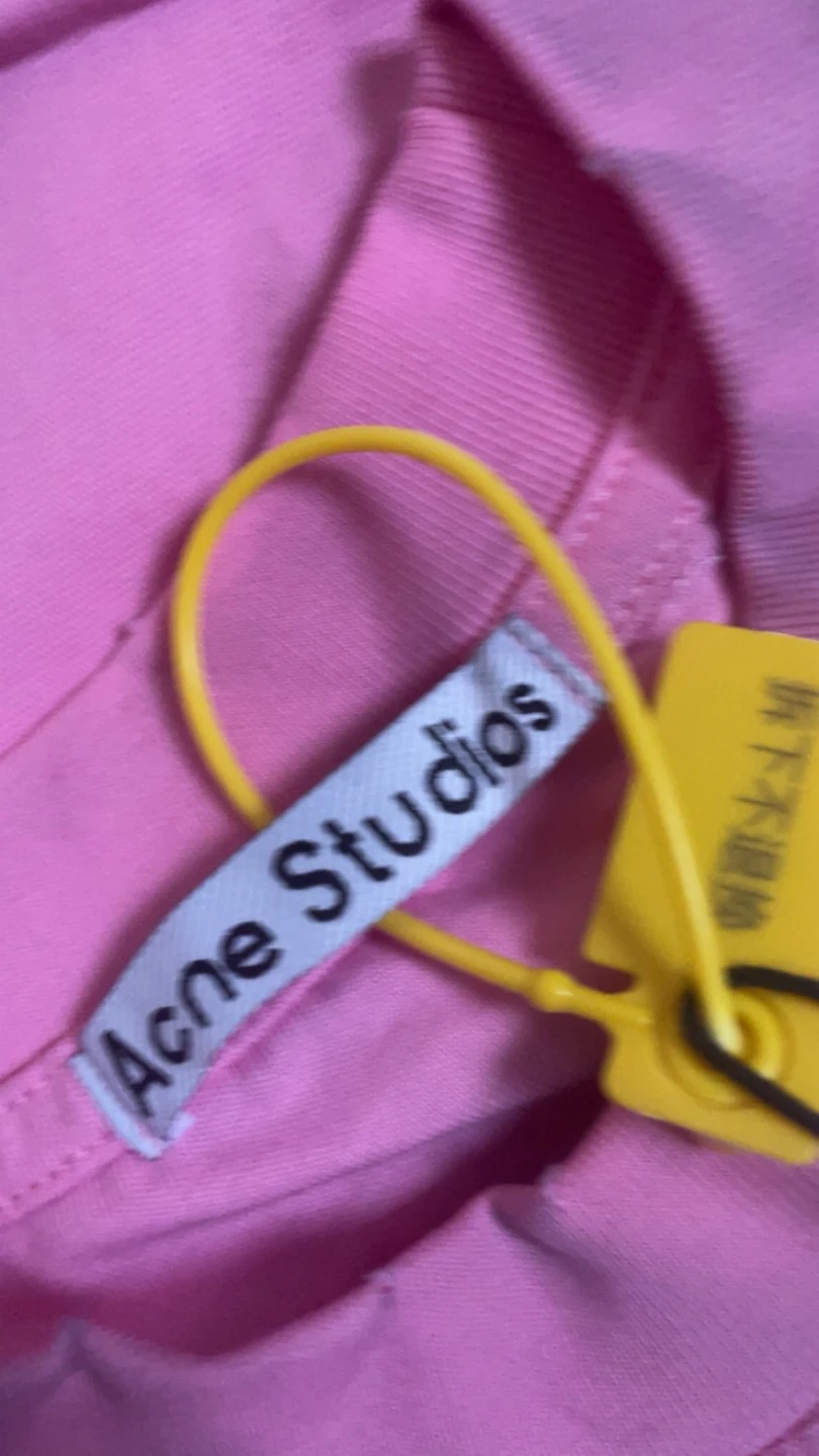 Acne Studios Pink Long Sleeve T-Shirt - photo 3