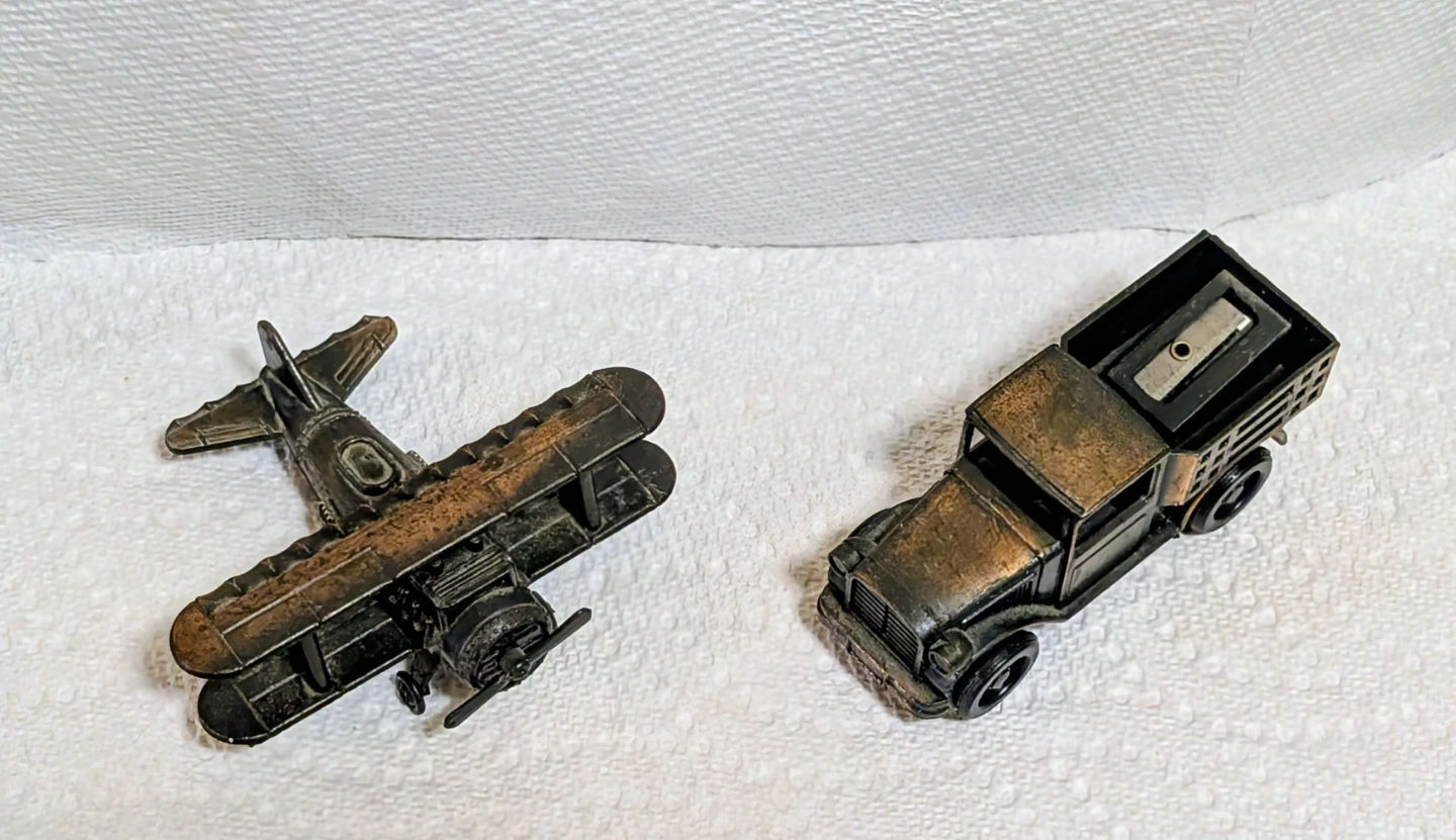 Vintage Style Metal Pencil Sharpeners Set - photo 4