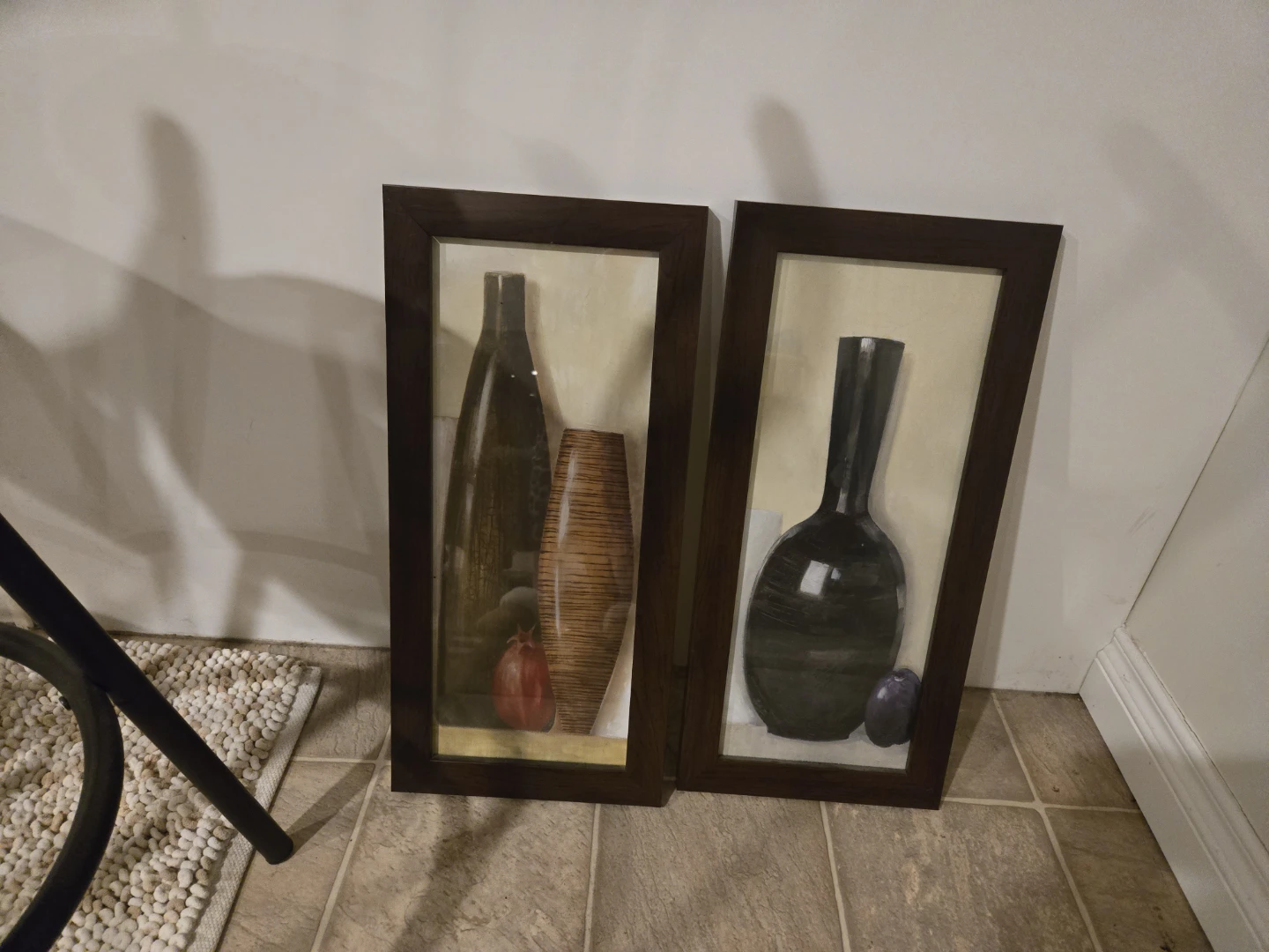 Set of Two Framed Still Life Prints