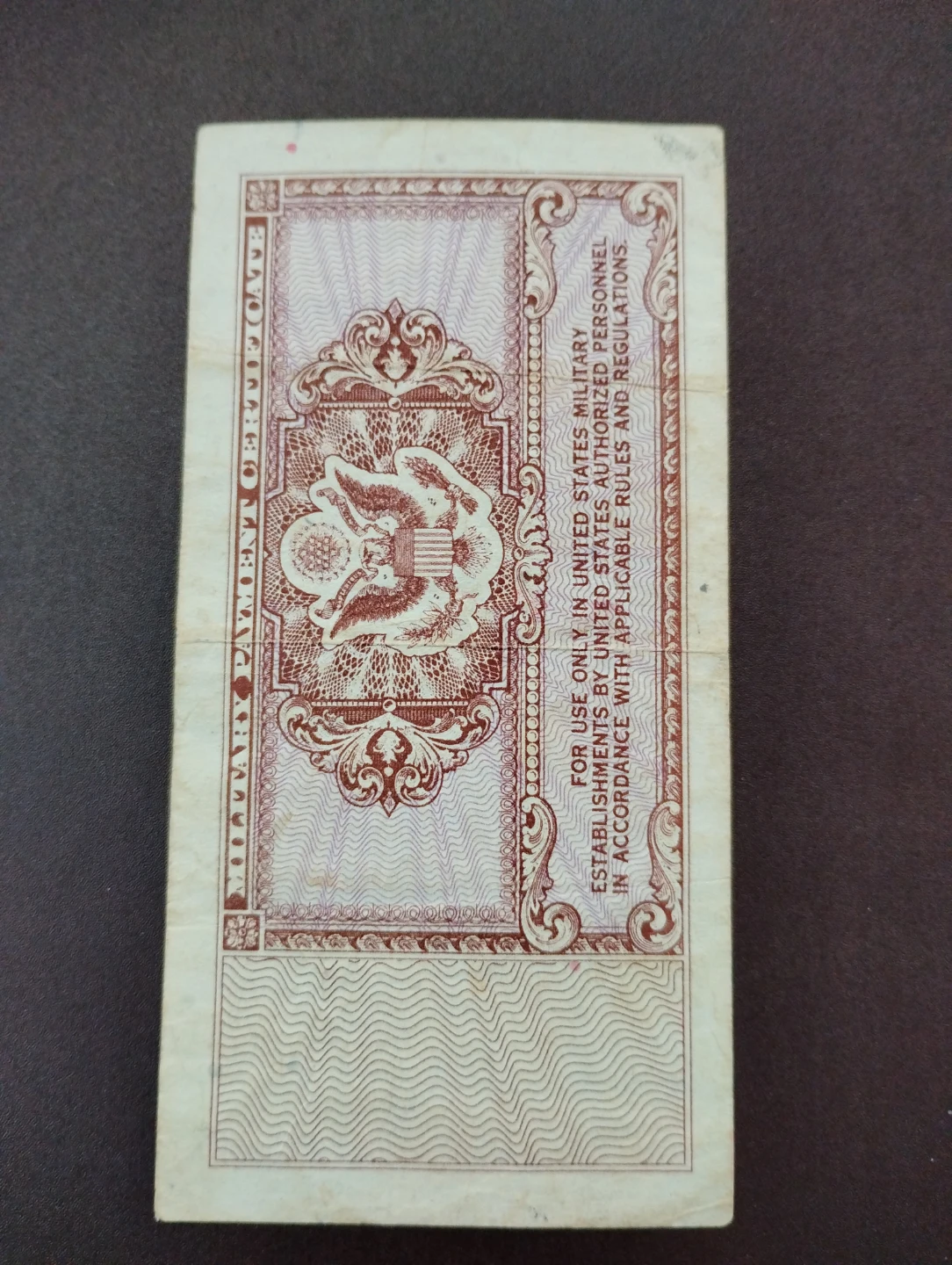 US Military Payment Certificate 10 Cents Series 472 - photo 2