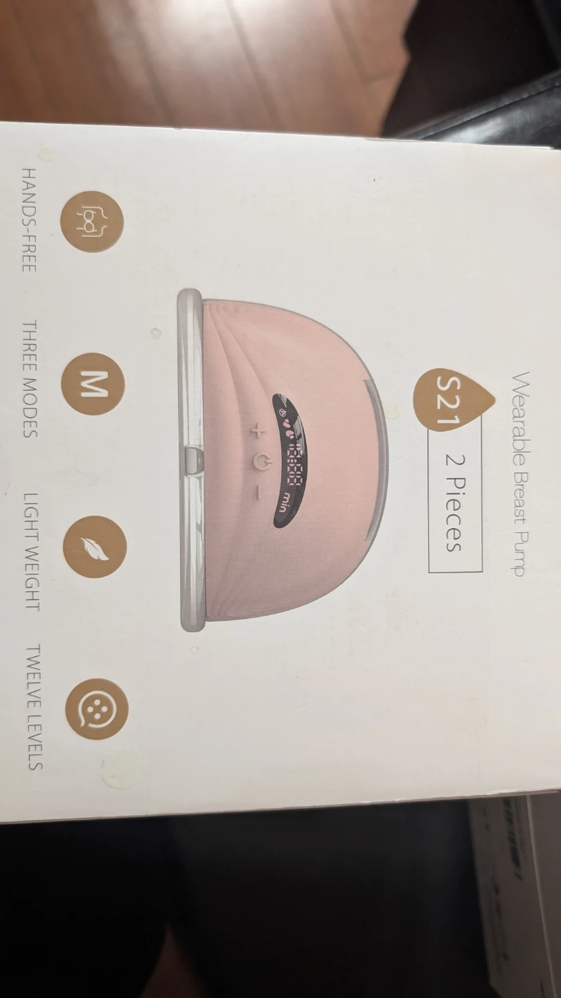 Used, S21 Wearable Breast Pump Set, $10 - photo 3