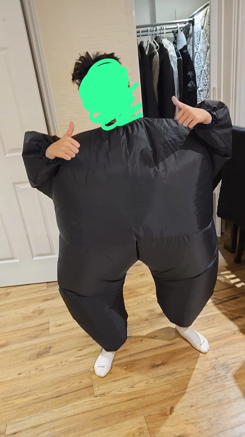 Inflatable black costume - photo 2