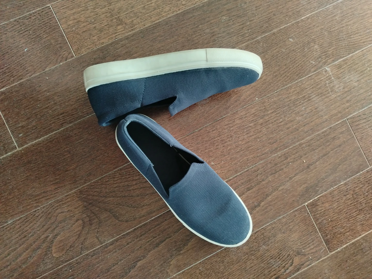 Navy Blue Slip-On Shoes OLD NAVY excellent quality size 9 - photo 2