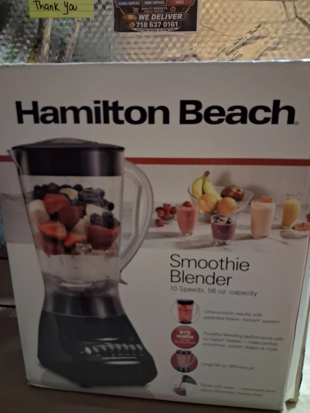 Hamilton Beach Smoothie Blender 50167G