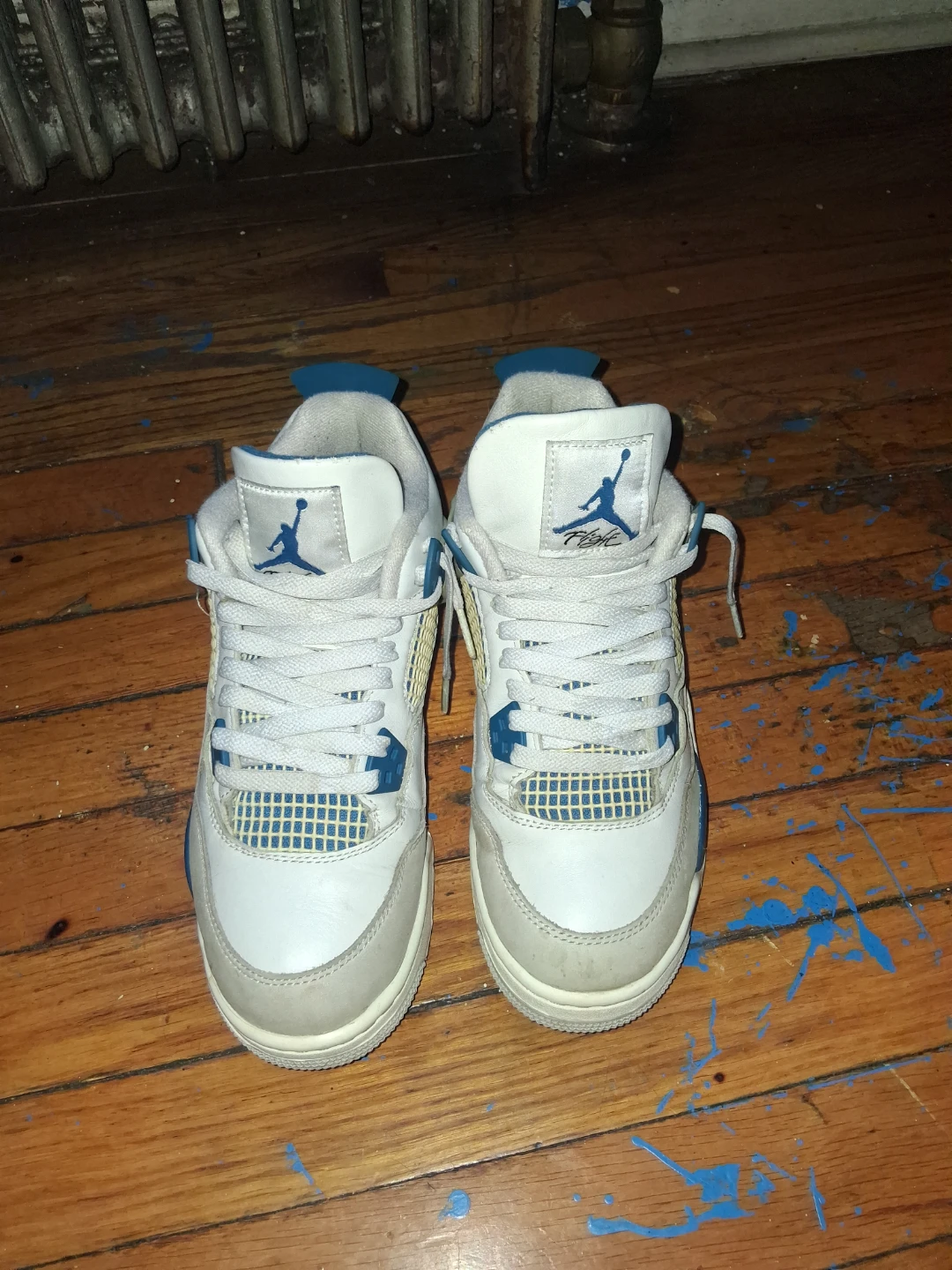 Nike Air Jordan 4 Retro GS Industrial Blue Size 6.5Y