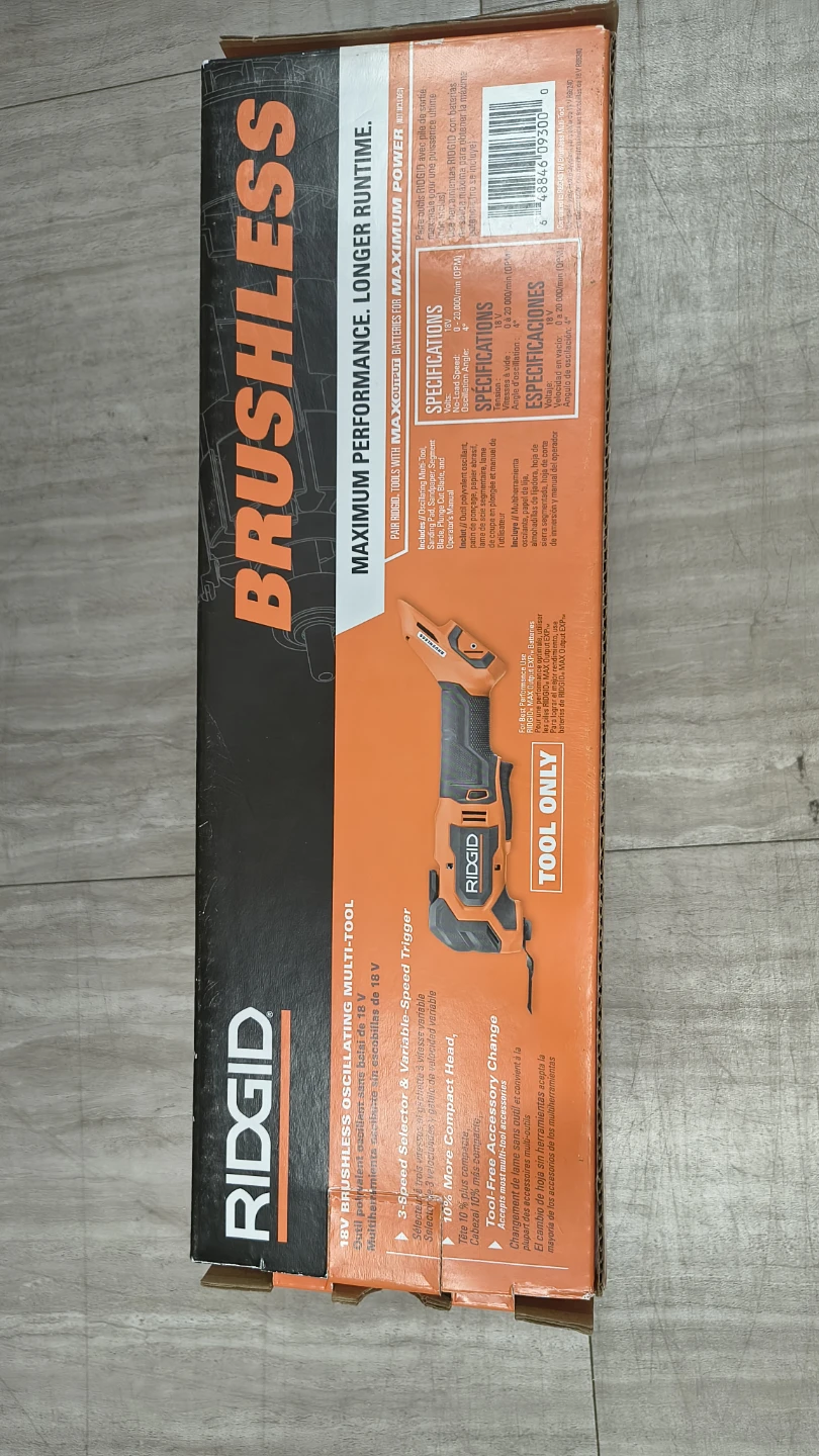 Ridgid multitool 18 v