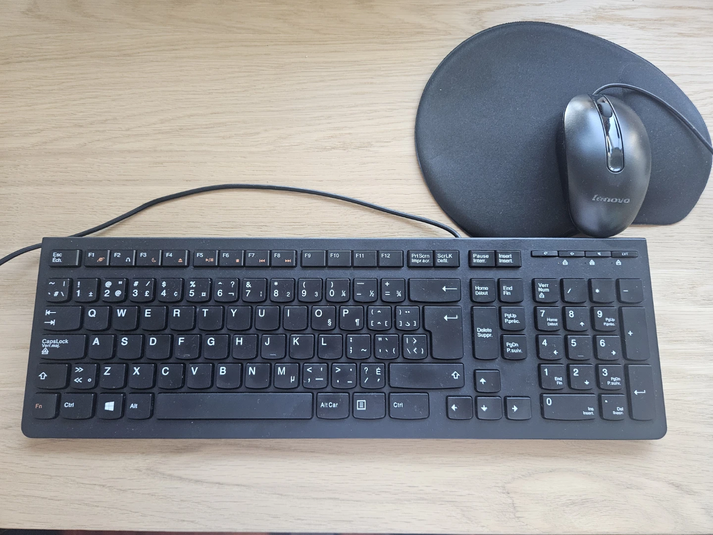 Lenovo Wired Keyboard and Mouse Set - photo 5