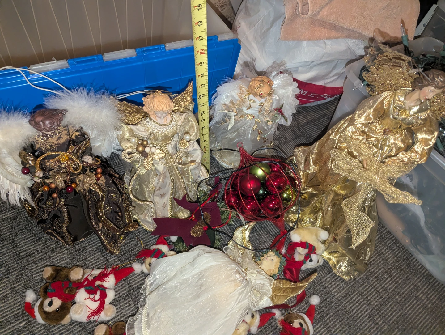Assorted Christmas Angel Figurines  Ornaments different prices