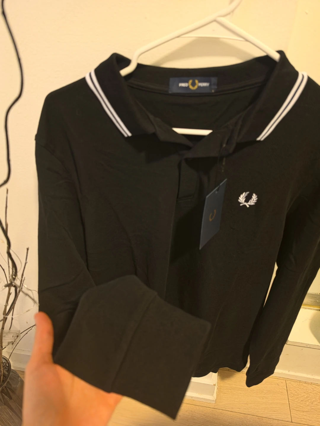 Fred Perry Long Sleeve Polo Shirt - photo 3