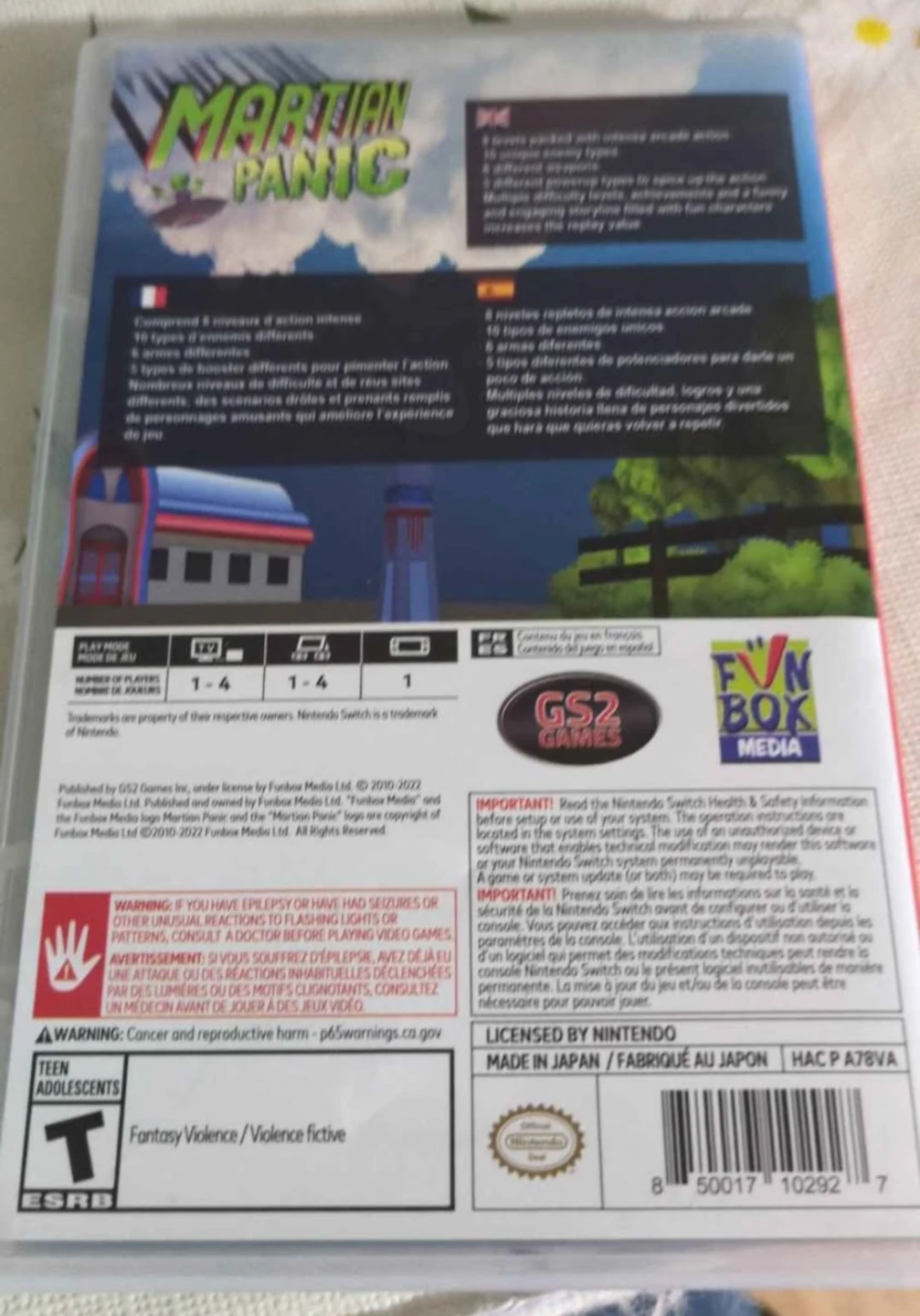 Martian Panic for Nintendo Switch - photo 2