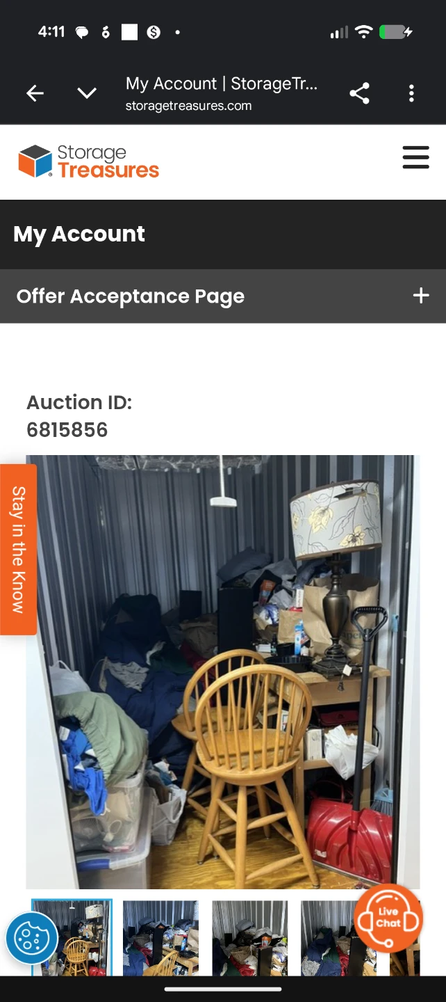 Storage unit lot with furniture and household items - photo 2